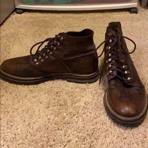 Free People lace up boots